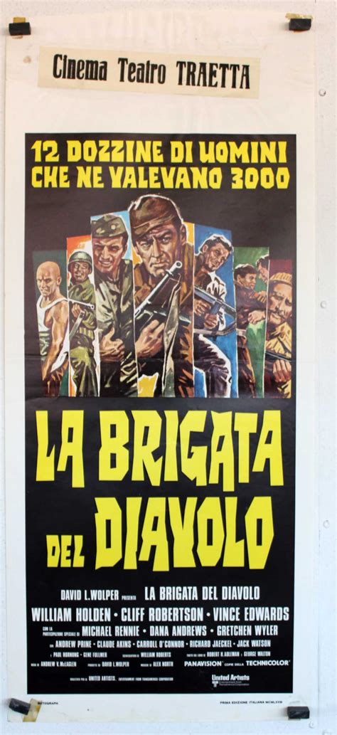 La Brigada Del Diablo Movie Poster The Devils Brigade Movie Poster