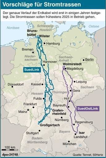 Bitte lösche den verlauf und deine cookies und klicke dann erneut auf den bestätigungslink. Bayern: Pläne für Nord-Süd-Trassen: Hier sollen die Stromautobahnen verlaufen - Politik ...