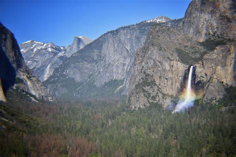 Rainbow Waterfall At Yosemite 6000x4000 Oc Rainbow Waterfall