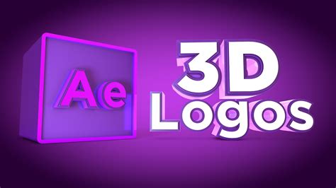Create A 3d Logo In After Effects Cc 2017 With The New Cinema 4d