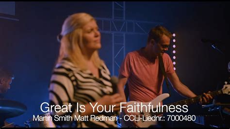 great is your faithfulness worship café witten live 2022 youtube