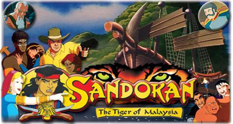 Mas é meio sério e pesado para mente de uma criança. Séries de Animação: Sandokan, O Tigre da Malásia (1998)