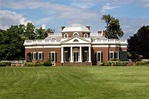 Thomas Jefferson's house Monticello, Virginia
