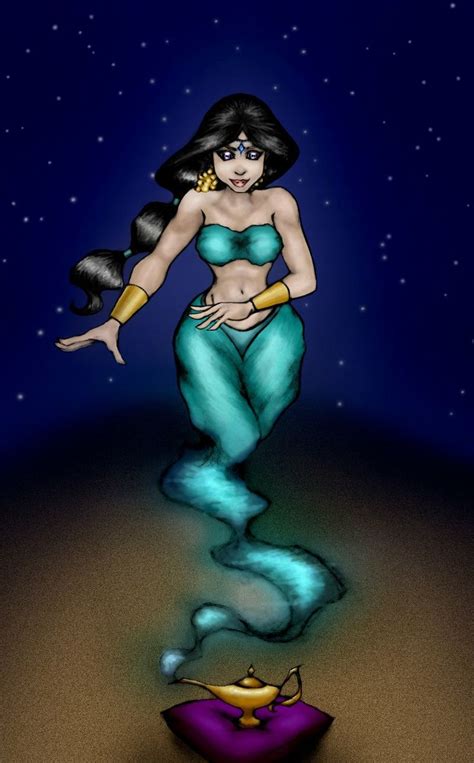 Genie Jasmine By Thelittleblindmouse On Deviantart Cartoons Comics