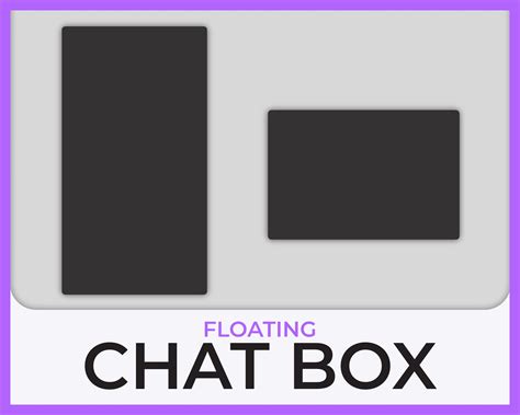 Twitch Minimal Chat Box Scalable Mix And Match Stream Overlays For