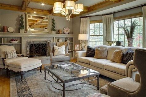 48 Fabulous French Country Living Room Design Ideas