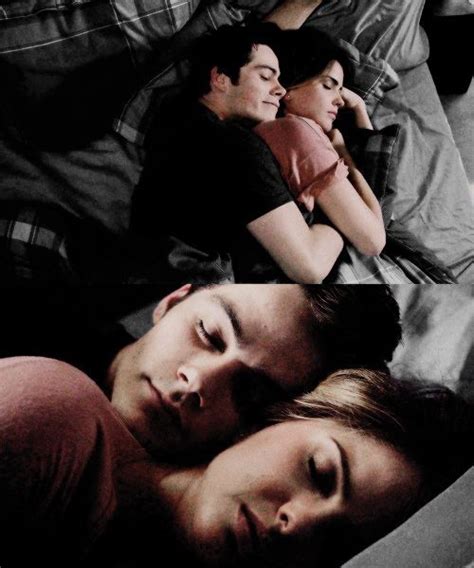 stiles stilinski and malia tate mais dylan o brien teen wolf dylan stiles and malia malia hale