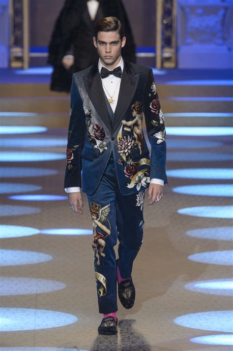 Dolce Gabbana Fall Men S Fashion Show The Impression