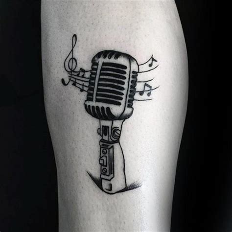 Top 43 Simple Music Tattoos For Men 2021 Inspiration Guide Music