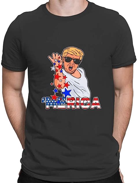 Funny Independence T Shirts Trump Salt Freedom Crew Neck Short Sleeve Tee 4th July Ts Amazon