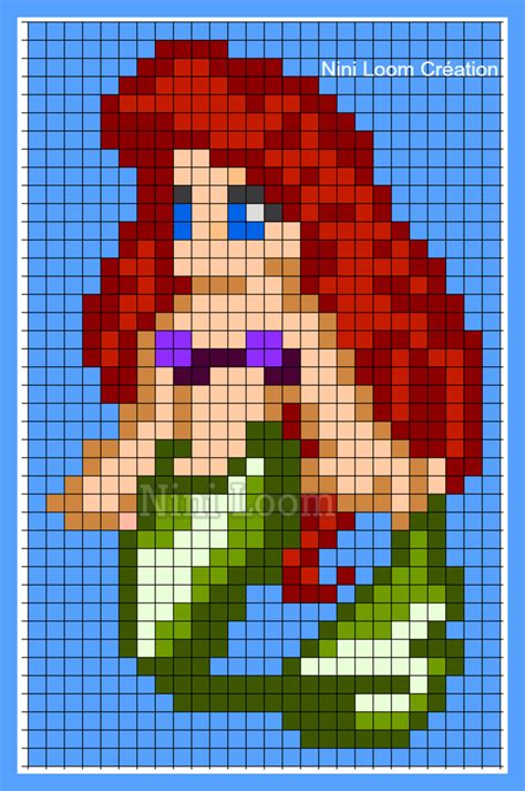 Cette vidéo présente mon premier pixel art, saurait vous devinez avant la fin quel est ce personnages en pixel art ? art: Pixel Art Princesse Disney Petit