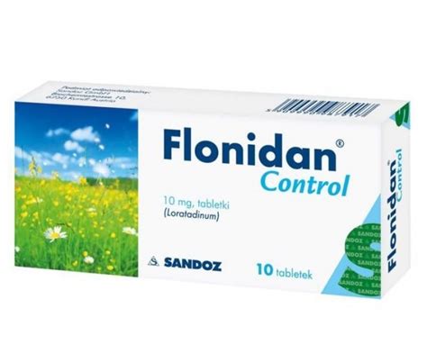 Tabletki Na Alergię Flonidan Control Loratadyna 10mg Alergia