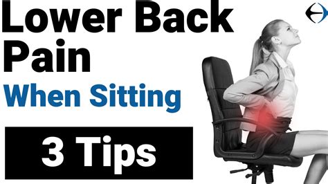 How Can You Avoid Lower Back Pain When Sitting Evercore Move With