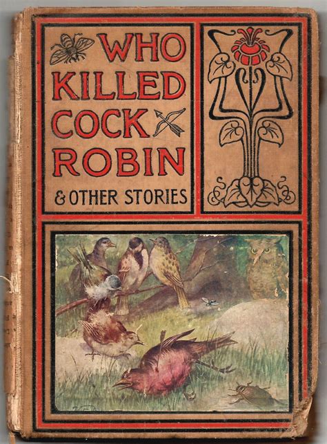 The Art Of Book Design Who Killed Cock Robin