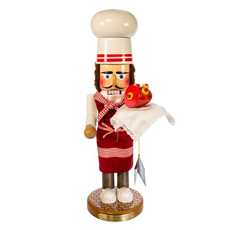 Kurt Adler 19 Steinbach Santa Chef Nutcracker Walmart