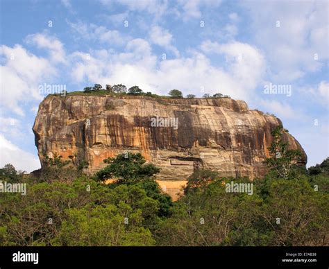 Sigiriya Lion Rock Sinhala In The Central Matale District Near