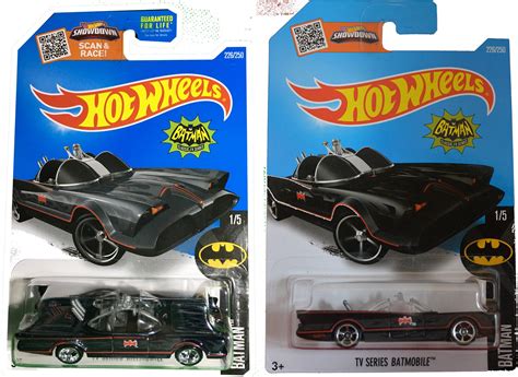 buy hot wheels 2016 batman classic tv batmobile super treasure hunt sth and batmobile mainline
