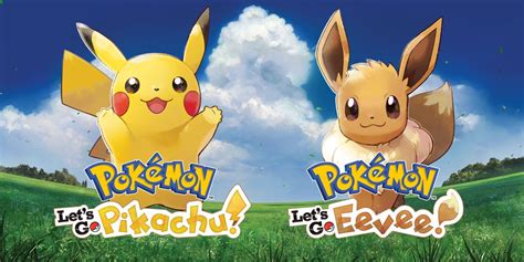 Pokémon Lets Go Pikachu And Pokémon Lets Go Eevee Nintendo
