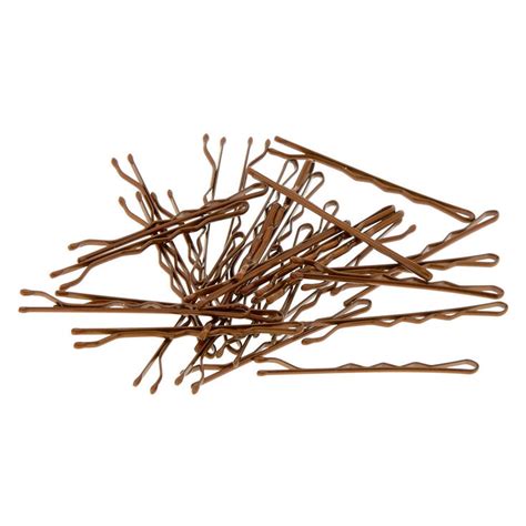 Brunette Bobby Pins Brown 30 Pack Claires
