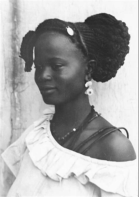 Africa Ouolove Wolof Woman Saint Louis Senegal Ca 1942 45