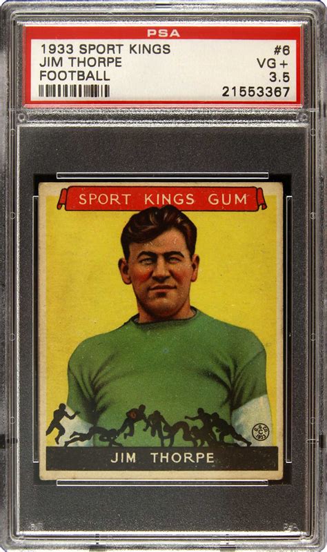The earliest baseball cards were in the form of trade cards produced in 1868. 1935 Bronko Nagurski and the top ten most valuable football cards