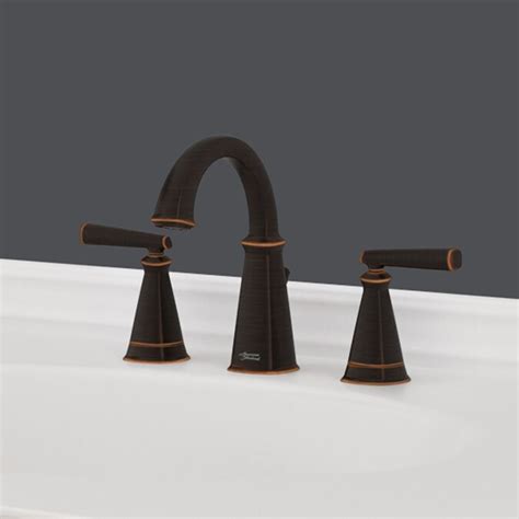 The chatfield widespread bathroom faucet set also includes the matching drain and necessary supply lines and valve. American Standard Kirkdale Legacy Bronze 2-Handle ...