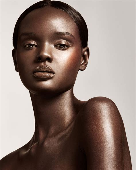 The Art Of Make Up Photography By Duckie Thot For Fenty Beauty ” Beautiful Dark Skinned Women