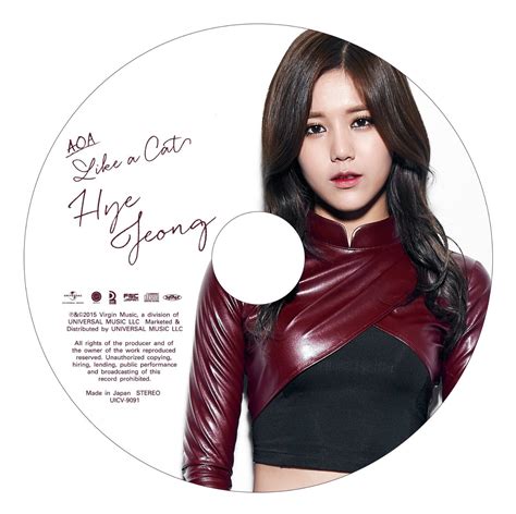 Aoa Korea Aoa Like A Cat [hyejeong Ver ] First Press Limited Edition Japan Version [ Aoa