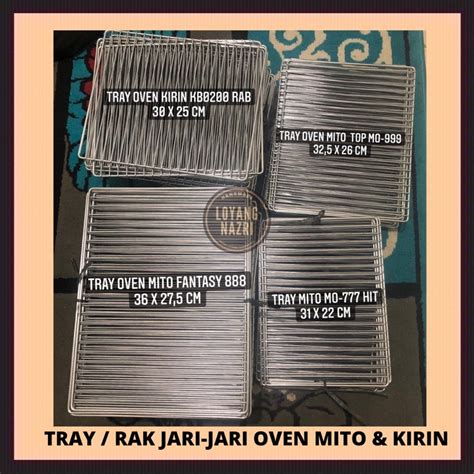 Jual TRAY JARING RAK JARI JARI OVEN MITO FANTASY MO 888 33 LITER