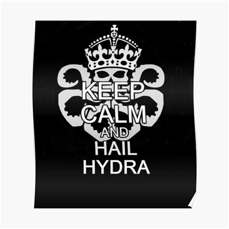 Hail Hydra Posters Redbubble