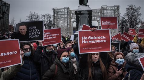 Aleksei Navalny Protests Constitute Biggest Russian Dissent In Years