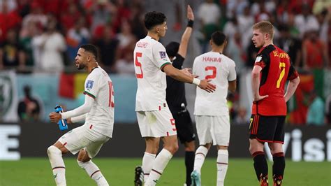 Belgium Vs Morocco Highlights Fifa World Cup 2022 Hakim Ziyech