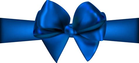 Download Blue Ribbon With Bow Png Clip Art Navy Blue Ribbon Png Hd