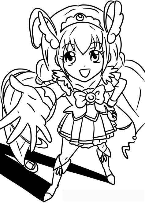 Glitter Force Doki Doki Coloring Pages Glitter Ace Check Out Our