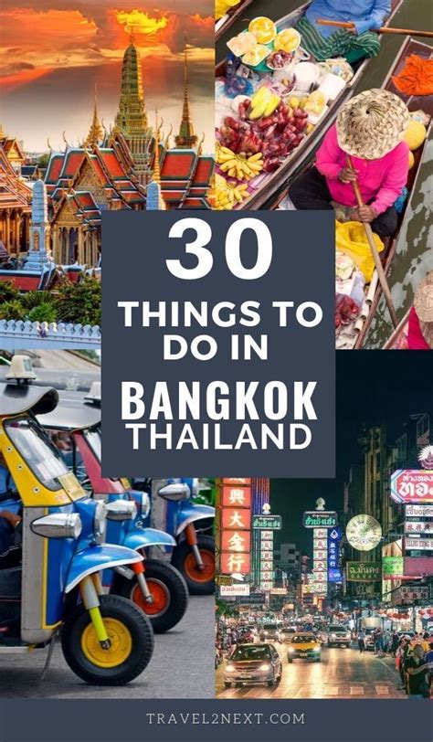30 Amazing Things To Do In Bangkok Bangkok Travel Southeast Asia