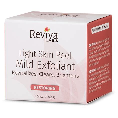 Light Skin Peel Mild Exfoliant Reviva Labs