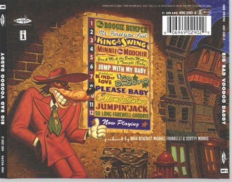 Big Bad Voodoo Daddy 1998 Americana Deluxe Todd Schorr Cover Art
