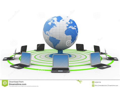 State whether the following statement are true or false. Global computer network stock illustration. Illustration ...