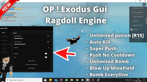 How To Hack Ragdoll Engine 2021 Pastebin Script Youtube