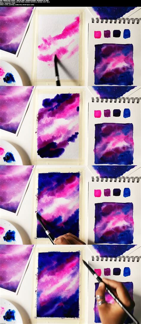 Download Watercolor Galaxy Step By Step Softarchive