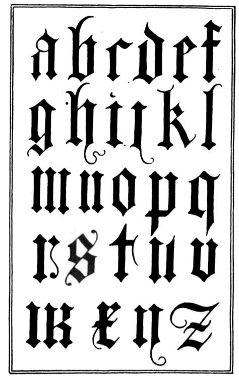 Codex Like Fonts Lettering Alphabet Albrecht Durer Tattoo Lettering