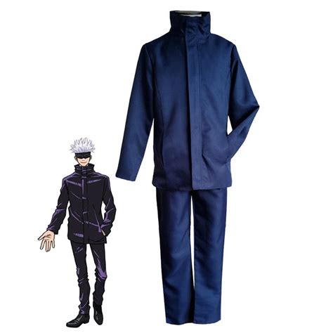 Jujutsu Kaisen Gojo Satoru Cosplay Costume Men School Uniform Etsy