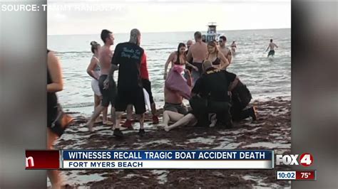 Witnesses Recall Moment Woman Dies By Boat Propeller