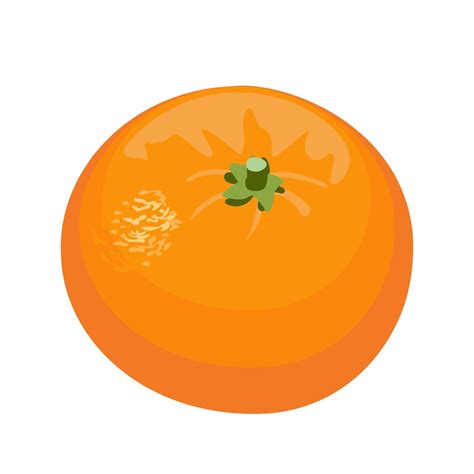 Cartoon Vector Illustration Isolated Object Fresh Food Fruit Citrus