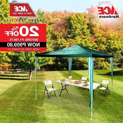 Customers can shop from many different top brands to find what they need for home maintenance and repair. Ace Hardware Tent Sale