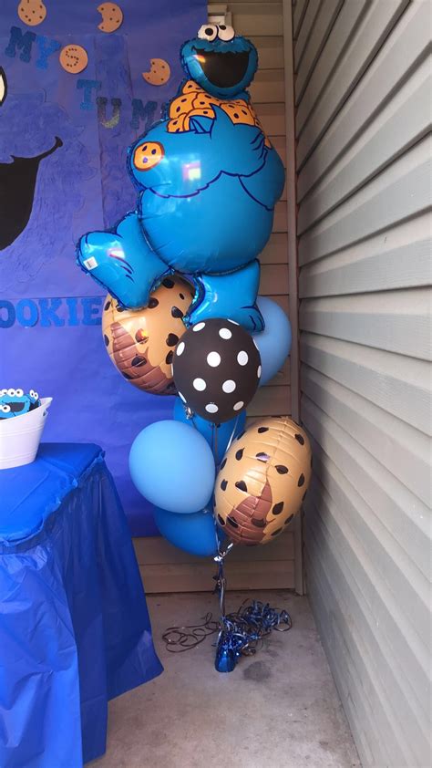 Cookie Monster Balloons In 2023 Monster 1st Birthdays Cookie Monster