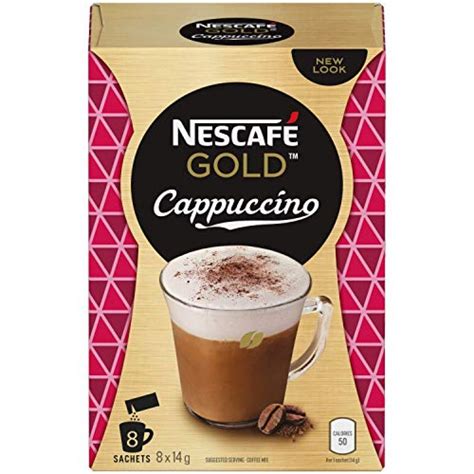 Nescafé Gold Cappuccino Instant Coffee Sachets 8 X 14 G Pack Of 6