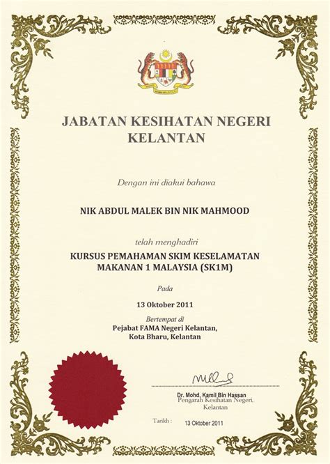 Oldtown white coffee mempunyai sijil pengesahan halal malaysia (sphm) yang sah. Madu Pak Nik (Apis Dorsata): SIJIL KEASLIAN