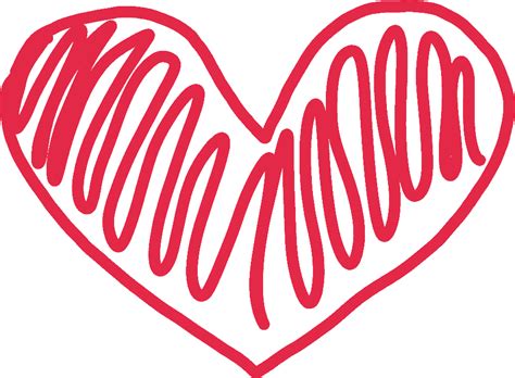 Download High Quality Heart Clipart Doodle Transparent Png Images Art