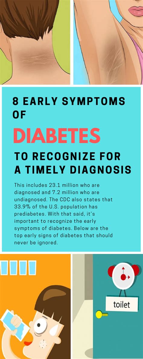 8 Early Symptoms Of Diabetes To Recognize For A Timely Diagnosis